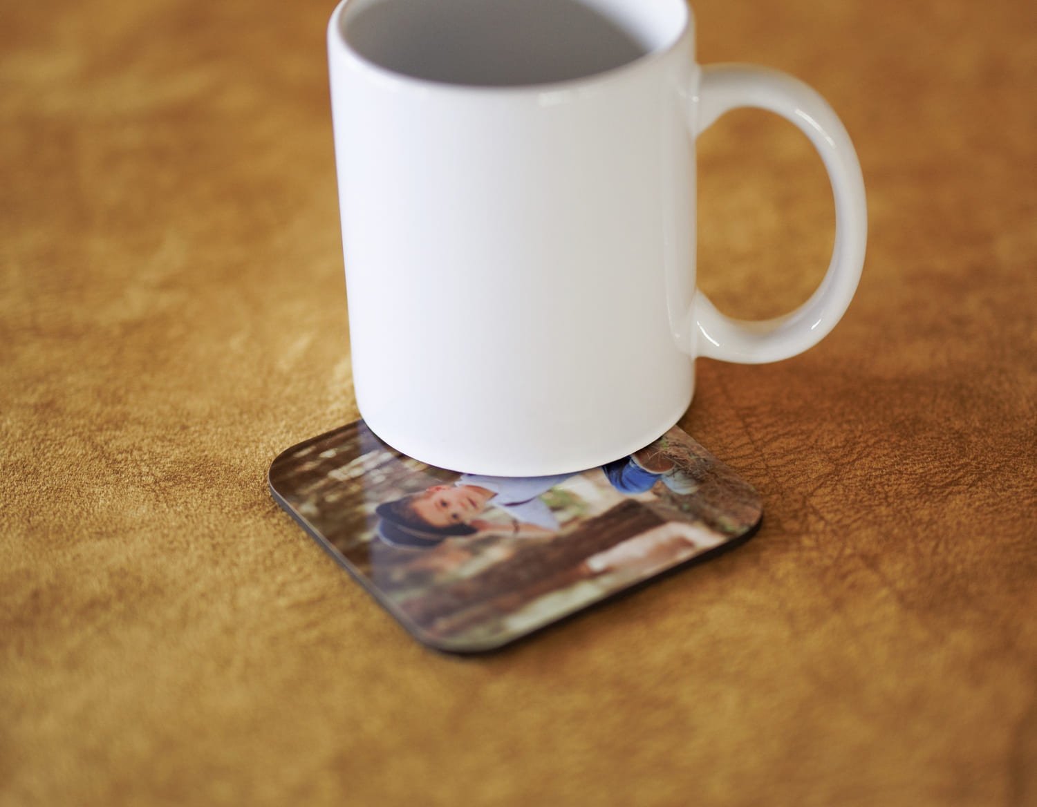 Σουπλά τετράγωνο με φωτογραφία